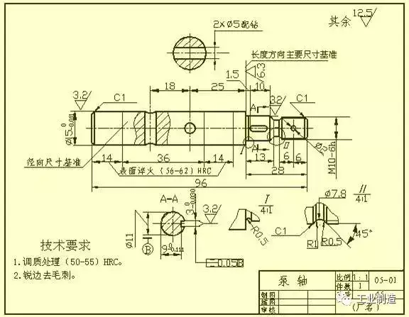 车床加工图纸怎么看