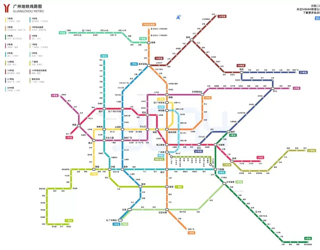 广州地铁五号线线路图（广州地铁5号线的线路图）