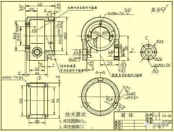 车床加工图纸怎么看