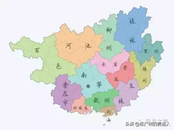 广西有哪些城市名字(广西省的所有城市名称)