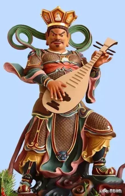 东方持国天王手持什么(附:佛教四大天王图片及简介)